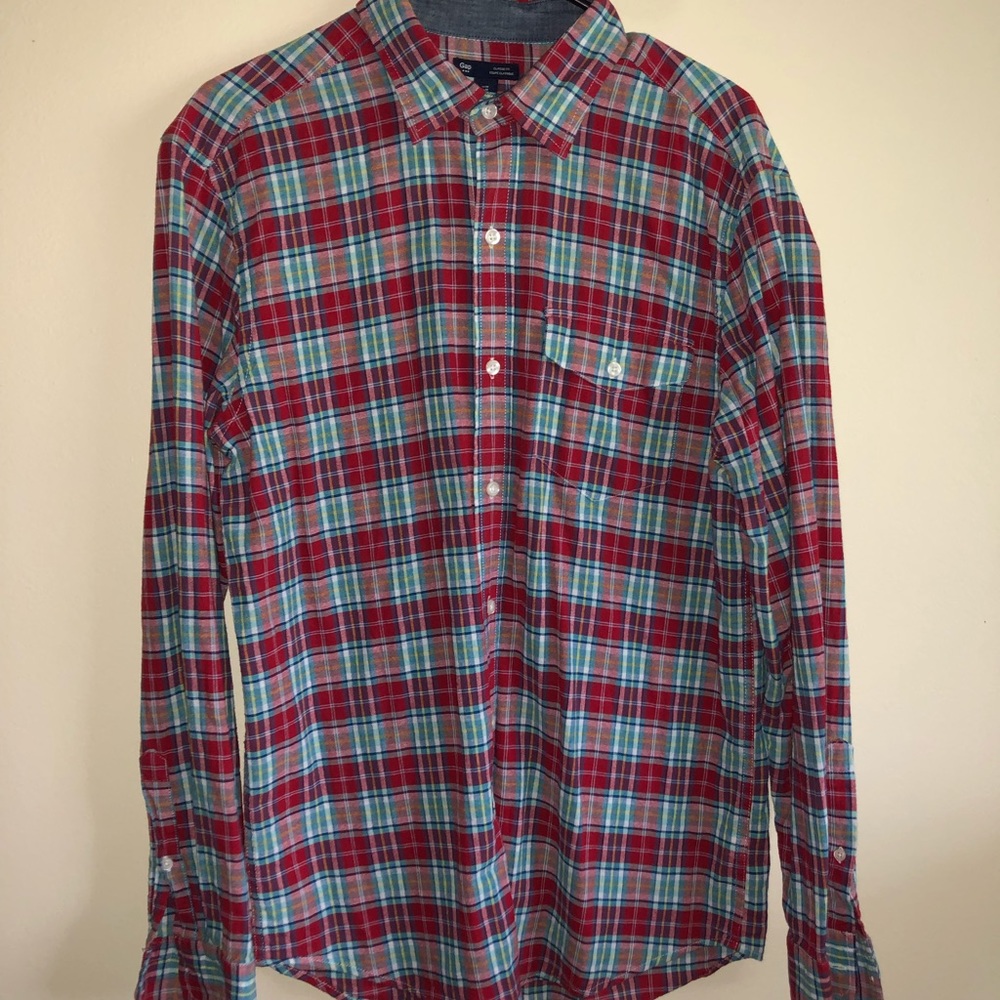 Men’s Long Sleeve Button Up